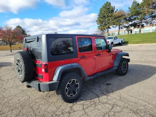 used 2012 Jeep Wrangler Unlimited car, priced at $13,652