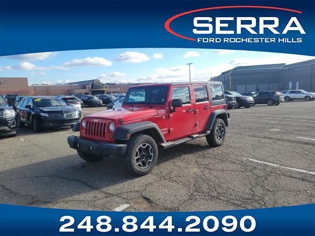 used 2012 Jeep Wrangler Unlimited car, priced at $13,652