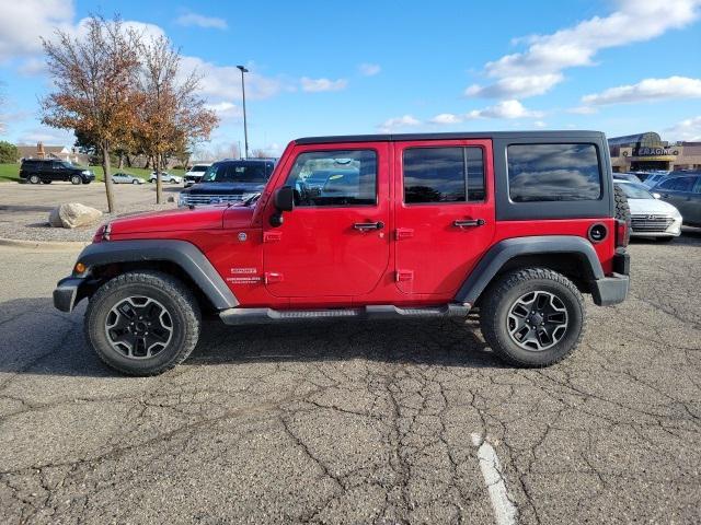 used 2012 Jeep Wrangler Unlimited car, priced at $13,652