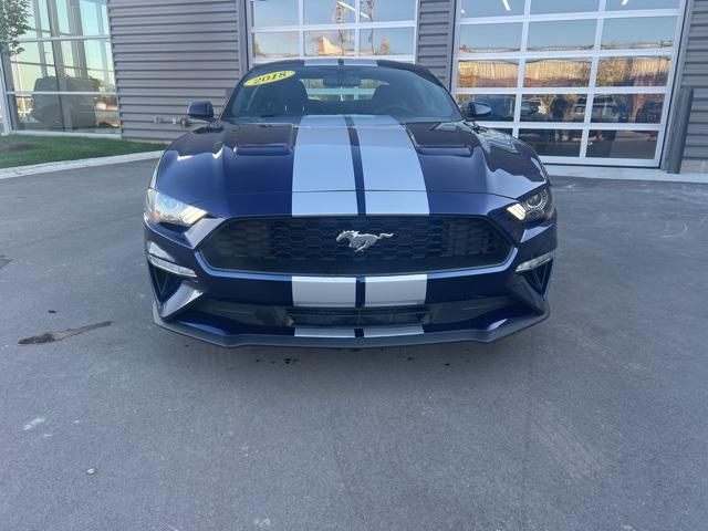 used 2018 Ford Mustang car, priced at $19,824