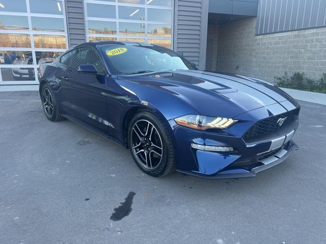 used 2018 Ford Mustang car, priced at $19,824