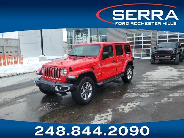 used 2020 Jeep Wrangler Unlimited car, priced at $28,528