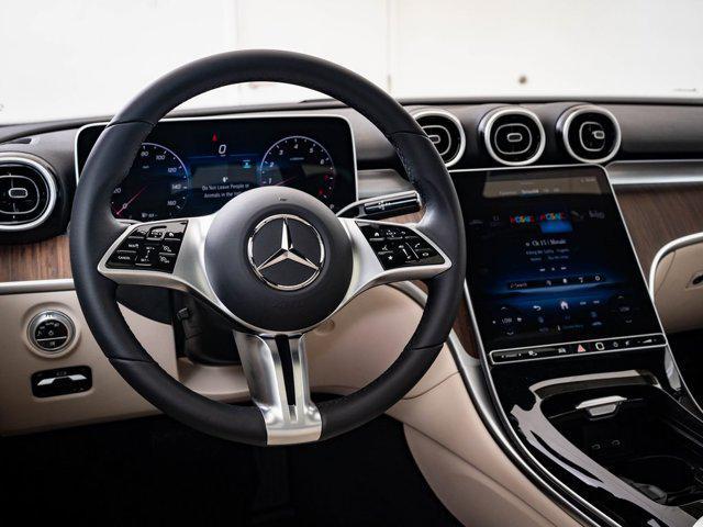 new 2025 Mercedes-Benz C-Class car, priced at $49,998