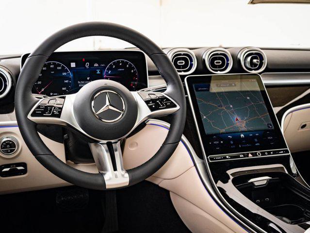 new 2025 Mercedes-Benz C-Class car, priced at $49,998