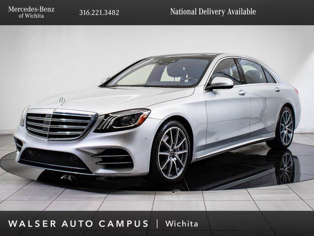 used 2018 Mercedes-Benz S-Class car, priced at $44,998