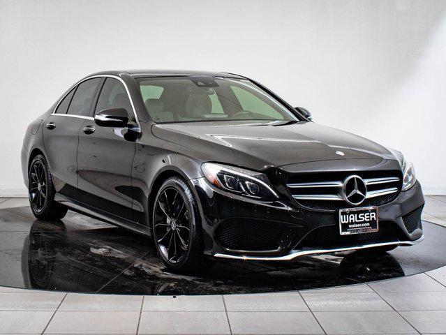 used 2015 Mercedes-Benz C-Class car, priced at $21,998