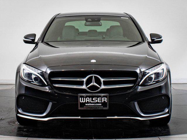 used 2015 Mercedes-Benz C-Class car, priced at $21,998