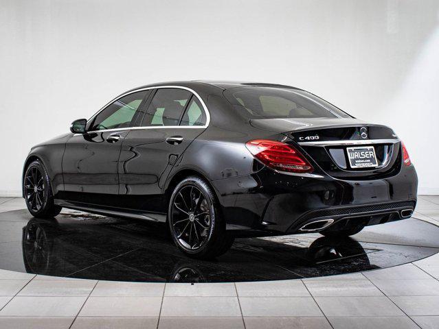 used 2015 Mercedes-Benz C-Class car, priced at $21,998