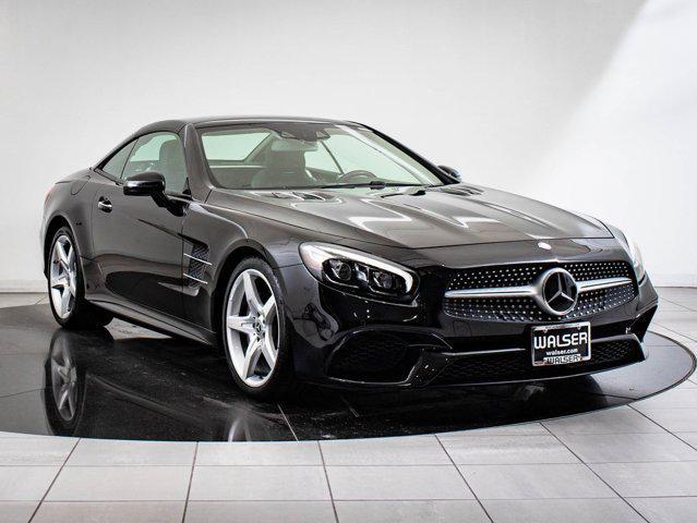 used 2017 Mercedes-Benz SL 550 car, priced at $51,298