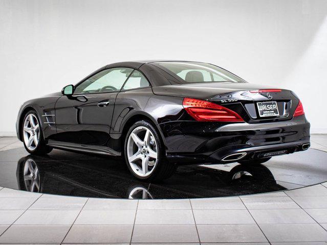 used 2017 Mercedes-Benz SL 550 car, priced at $51,298