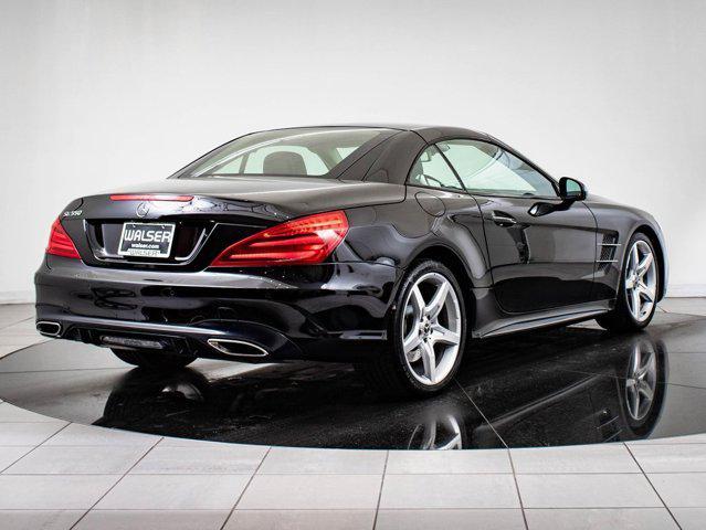 used 2017 Mercedes-Benz SL 550 car, priced at $51,298