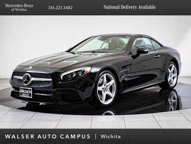 used 2017 Mercedes-Benz SL 550 car, priced at $51,298