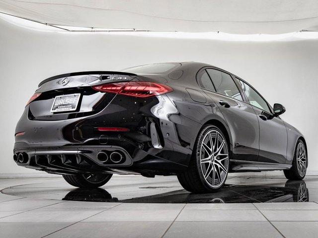 new 2024 Mercedes-Benz AMG C 43 car, priced at $65,998