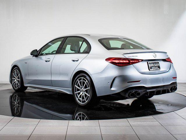 used 2024 Mercedes-Benz AMG C 43 car, priced at $58,998