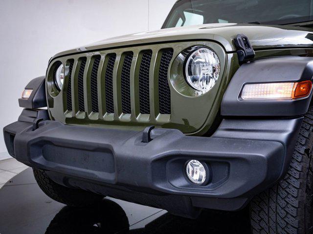 used 2021 Jeep Wrangler Unlimited car, priced at $29,598