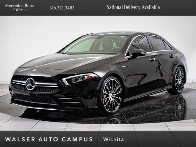 used 2021 Mercedes-Benz AMG A 35 car, priced at $34,698