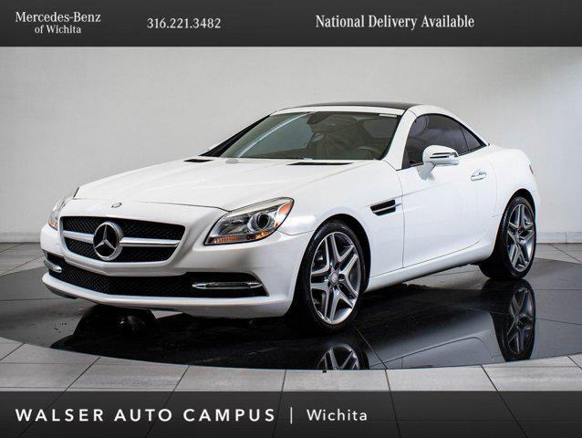 used 2015 Mercedes-Benz SLK-Class car, priced at $18,598