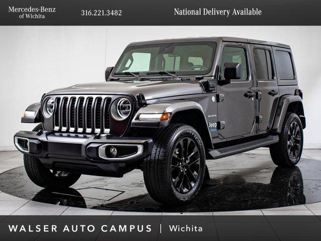 used 2021 Jeep Wrangler Unlimited 4xe car, priced at $34,798