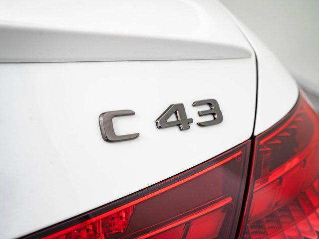 new 2025 Mercedes-Benz AMG C 43 car, priced at $68,998