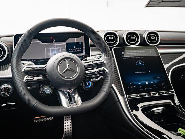 new 2025 Mercedes-Benz AMG C 43 car, priced at $68,998