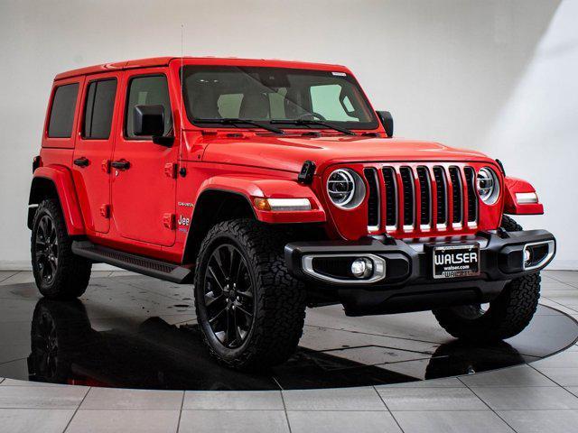 used 2021 Jeep Wrangler Unlimited 4xe car, priced at $33,998