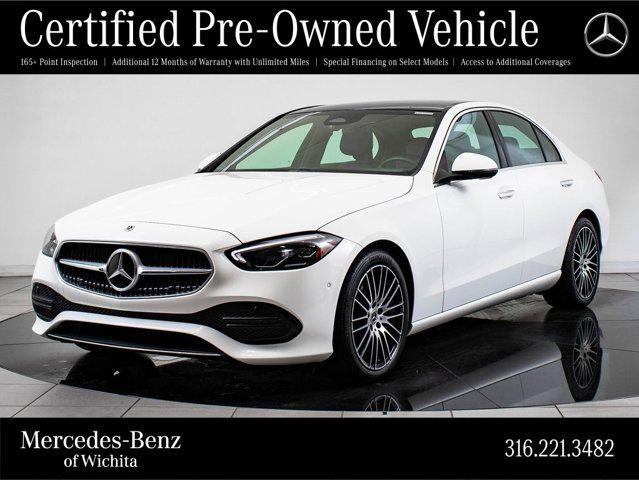used 2025 Mercedes-Benz C-Class car, priced at $48,998