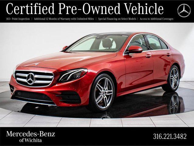 used 2020 Mercedes-Benz E-Class car, priced at $35,998