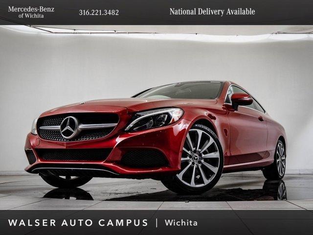 used 2018 Mercedes-Benz C-Class car, priced at $25,998