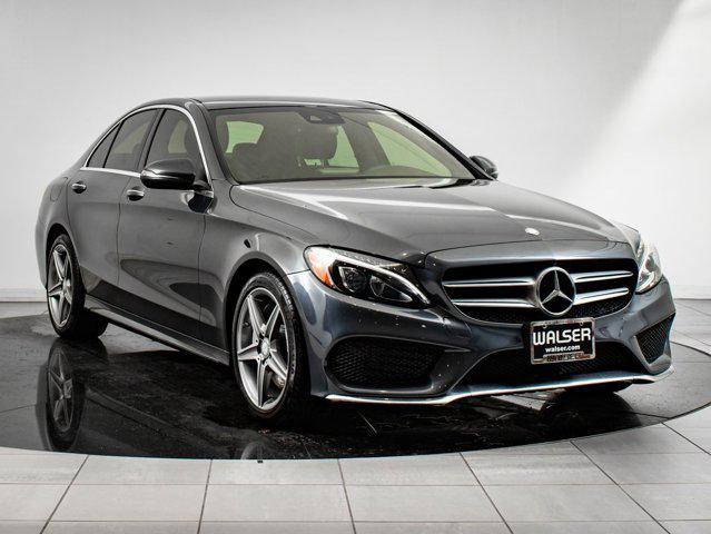 used 2016 Mercedes-Benz C-Class car, priced at $13,998