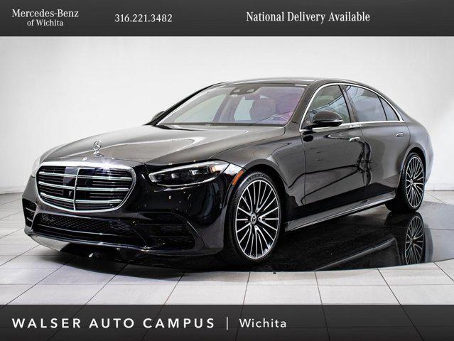 used 2022 Mercedes-Benz S-Class car, priced at $79,998