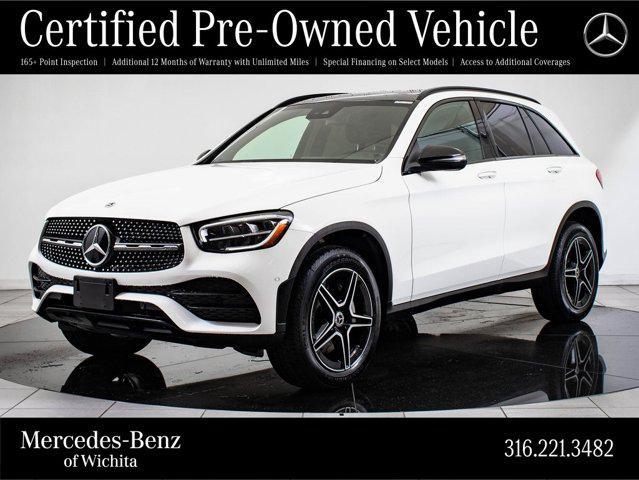 used 2022 Mercedes-Benz GLC 300 car, priced at $38,698