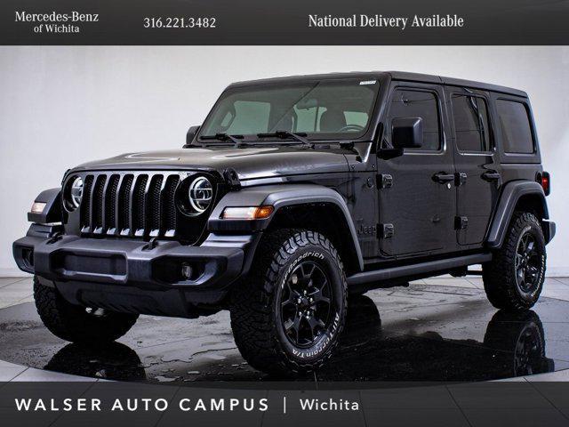 used 2020 Jeep Wrangler Unlimited car, priced at $32,598