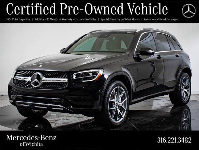 used 2022 Mercedes-Benz GLC 300 car, priced at $35,998