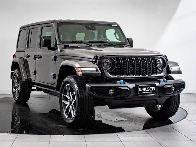 used 2024 Jeep Wrangler 4xe car, priced at $34,398