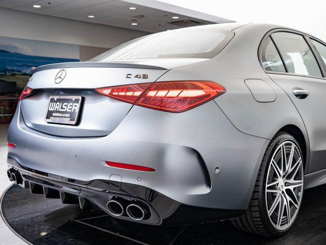 used 2023 Mercedes-Benz AMG C 43 car, priced at $53,998