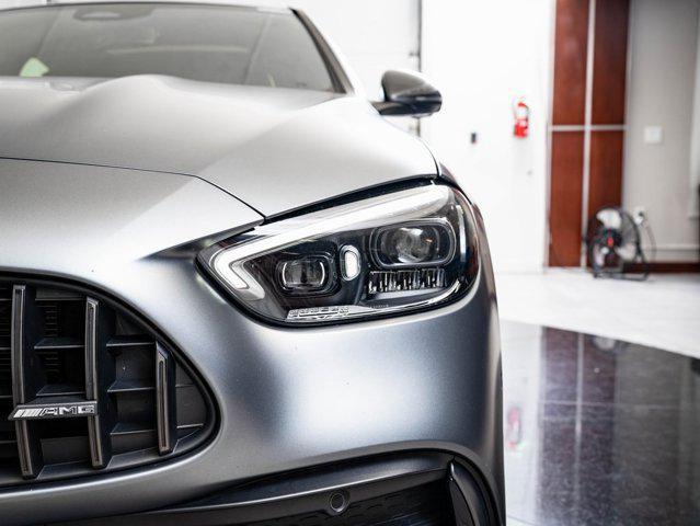 used 2023 Mercedes-Benz AMG C 43 car, priced at $53,998