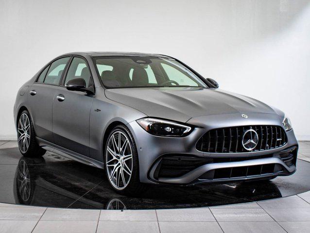 used 2023 Mercedes-Benz AMG C 43 car, priced at $53,998
