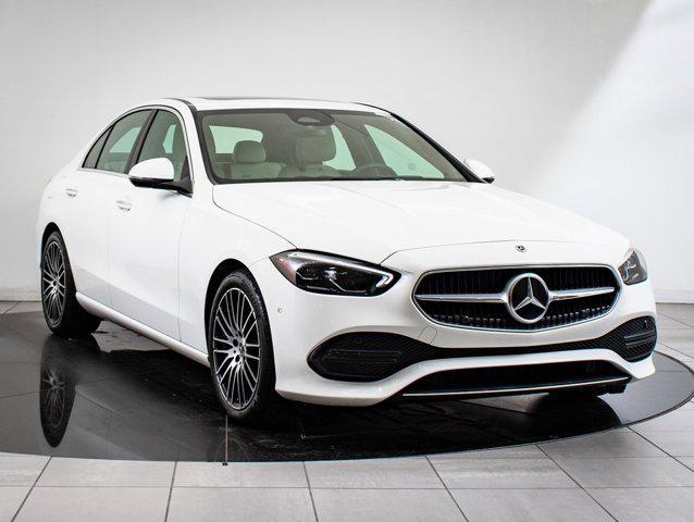 used 2024 Mercedes-Benz C-Class car, priced at $45,998