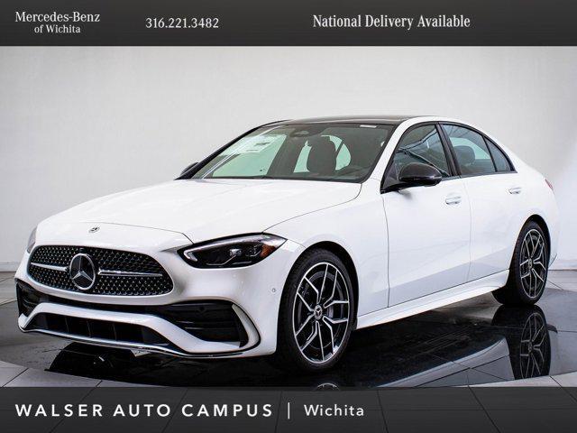 new 2025 Mercedes-Benz C-Class car, priced at $57,998