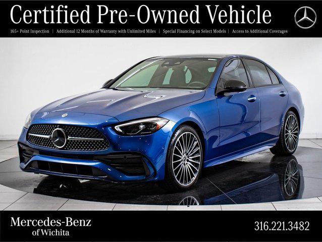 used 2023 Mercedes-Benz C-Class car, priced at $39,598