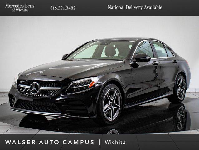 used 2021 Mercedes-Benz C-Class car, priced at $33,398