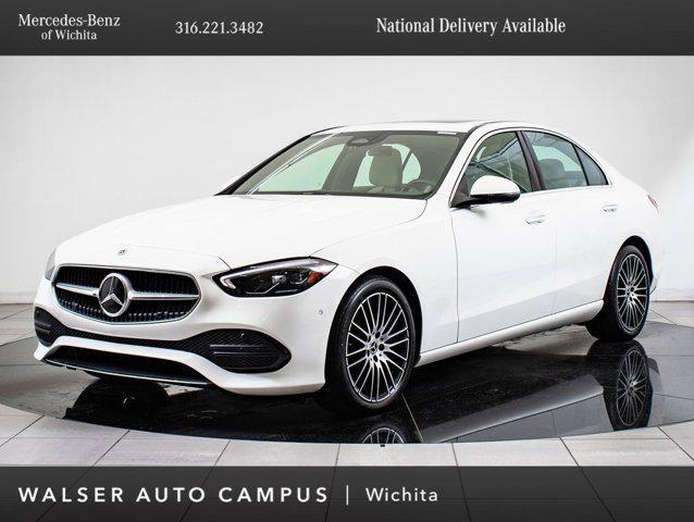used 2024 Mercedes-Benz C-Class car, priced at $45,998