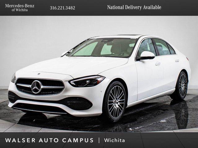 used 2024 Mercedes-Benz C-Class car, priced at $44,998