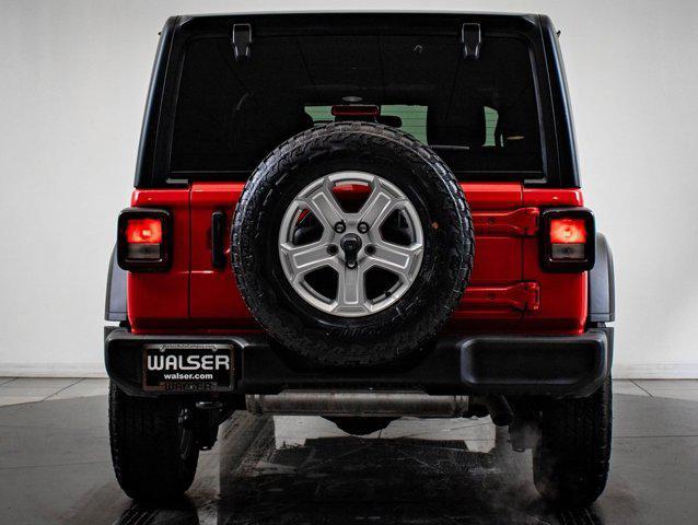 used 2022 Jeep Wrangler Unlimited car, priced at $38,998