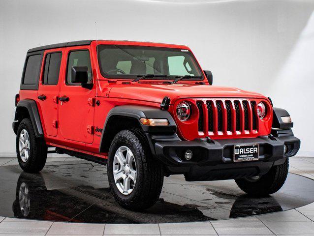 used 2022 Jeep Wrangler Unlimited car, priced at $38,998