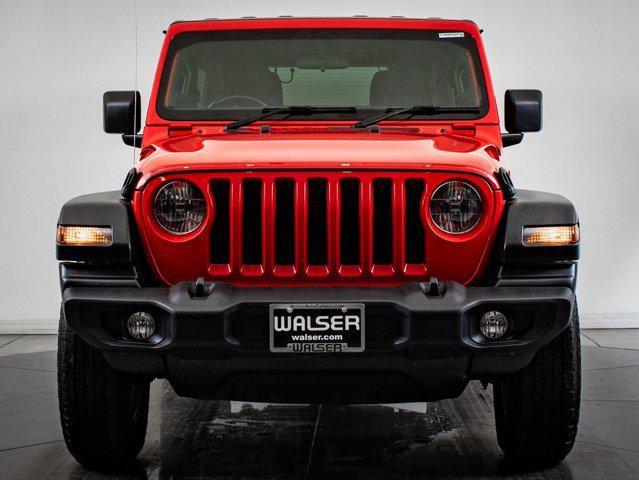 used 2022 Jeep Wrangler Unlimited car, priced at $38,998