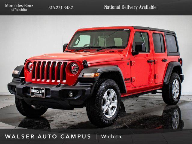 used 2022 Jeep Wrangler Unlimited car, priced at $38,998