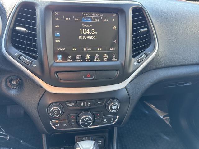 used 2017 Jeep Cherokee car, priced at $16,000