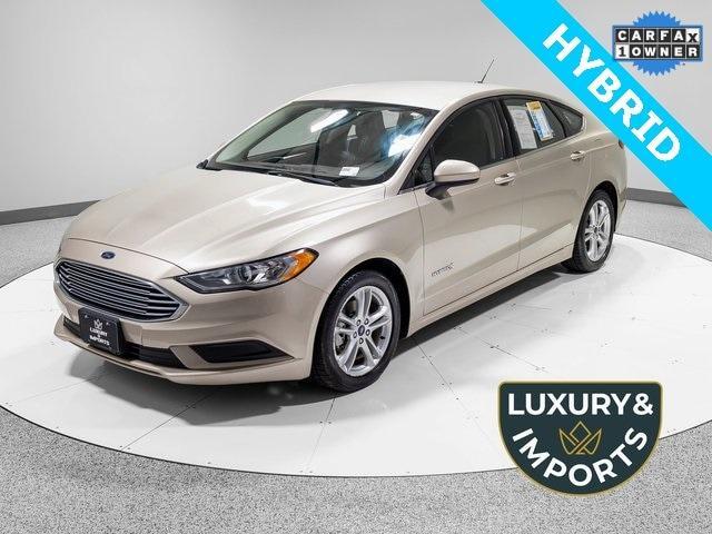 used 2018 Ford Fusion Hybrid car, priced at $14,769