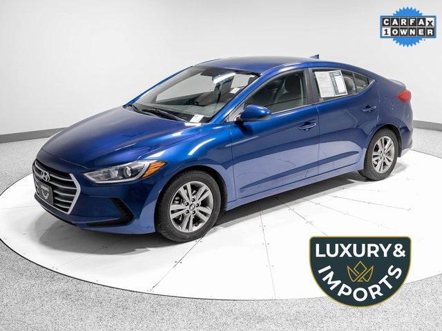 used 2018 Hyundai Elantra car, priced at $15,000